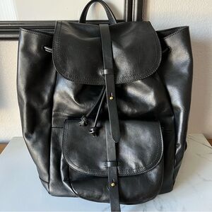 MADEWELL Women’s The Transport Rucksack True Black Leather